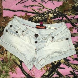 Women’s jean short shorts